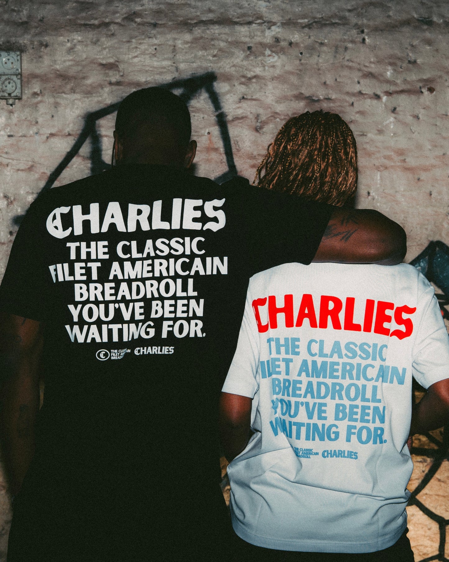 Charlies Tee Black