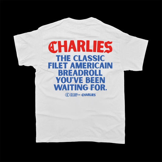 Charlies Tee White