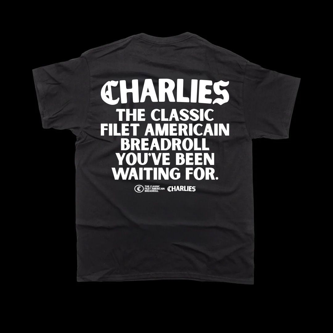 Charlies Tee Black