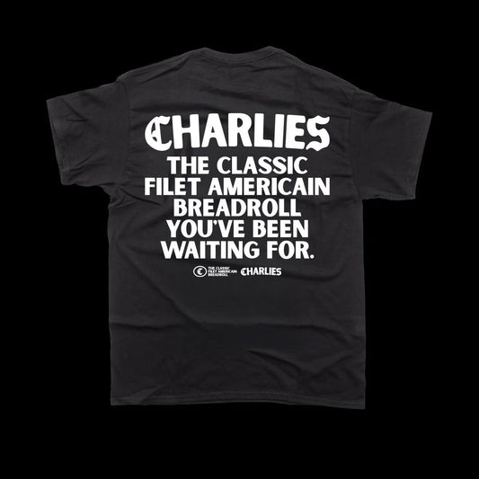 Charlies Tee Black